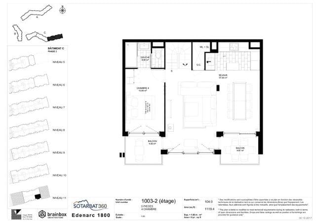 Duplex Les monarques - Les Arcs 1800