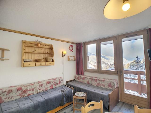 Studio cabine pour 4 pers, 21m², skis aux pieds, balcon, Reberty 1850, proximité commerces et animations FR-1-178-298 - Les Menuires Reberty 1850