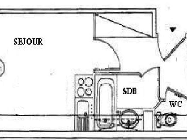 Joli 2P pour 5 pers, 30m², sud, Les Menuires - Pied des pistes, Proche Piou-Piou & commerces FR-1-17 - Les Menuires Bruyères