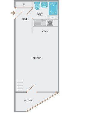 Appartement Roches Fleuries 1 CH380-2D - Le Grand Bornand