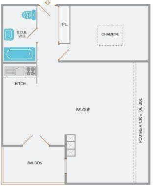 Appartement Jalouvre CH240-3E - Le Grand Bornand