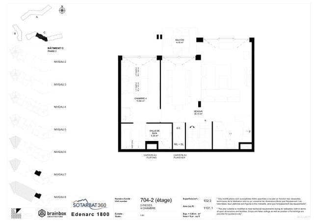 Duplex Les monarques - Les Arcs 1800