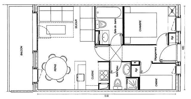 Appartement Athamante GL259 - Valmorel