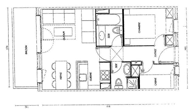 Appartement Valériane GL275 - Valmorel