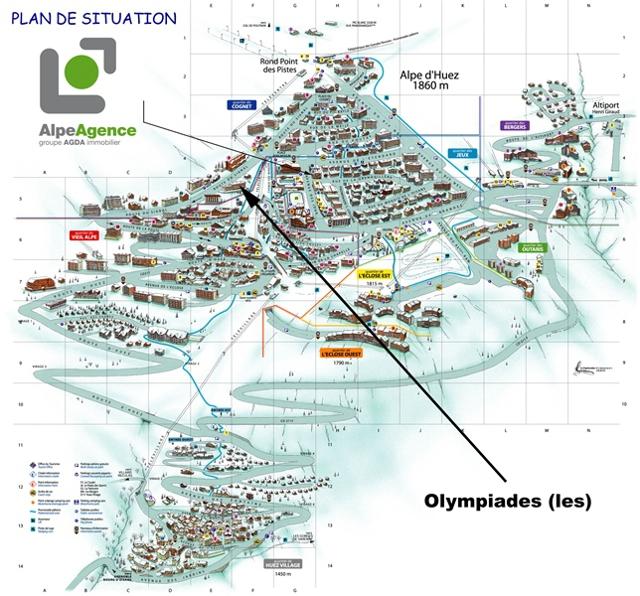 Appartements OLYMPIADES B - Alpe d'Huez