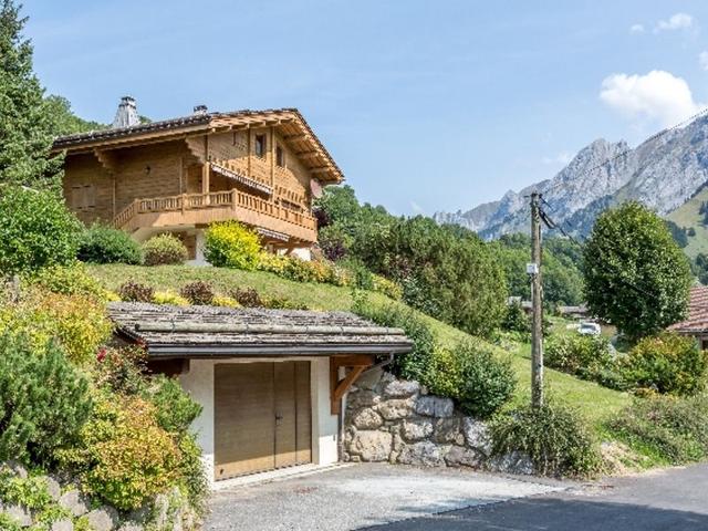 Chalet 10 pers à La Clusaz - 5 ch - Calme - Cheminée - Animaux admis - Parking FR-1-437-73 - La Clusaz