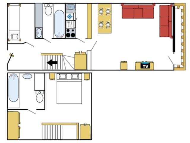 Centre Val d'Isère - Proche neige et commerces, appartement 4-6 pers. FR-1-519-19 - Val d’Isère Centre