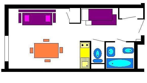 Appartement Ski Soleil VRS320-0425 - Vars