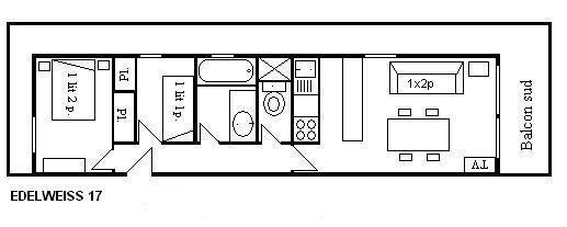 Appartement Edelweiss MRB250-017 - Méribel Centre 1600 