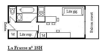 Appartement Frasse MRB300-18H - Méribel Centre 1600 