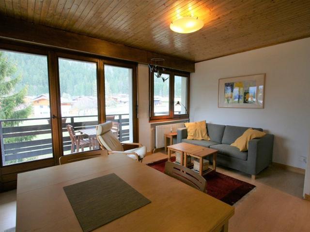 Appartement T2 avec balcon, parking et WIFI à Chamonix FR-1-507-45 - Chamonix Les Praz