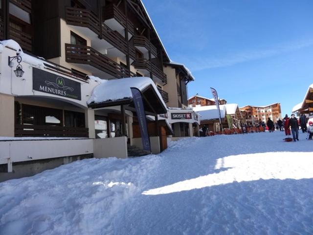 Studio Ski aux Pieds avec Terrasse et Wifi - Les Bruyères, Les Menuires FR-1-178-341 - Les Menuires Bruyères