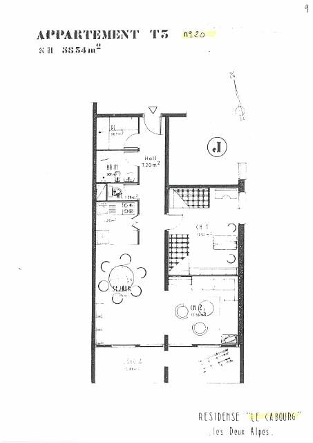 Appartements CABOURG 56000414 - Les Deux Alpes Venosc