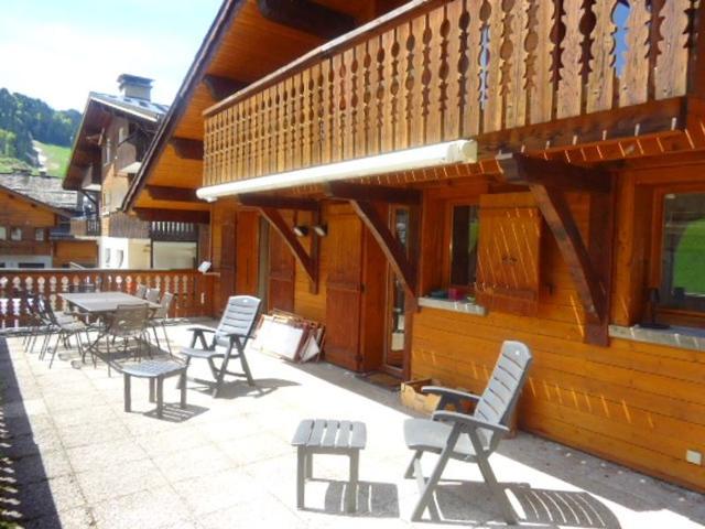 Ski au pied, duplex rénové 4 ch, terrasse, cheminée, tout confort FR-1-459-22 - La Clusaz