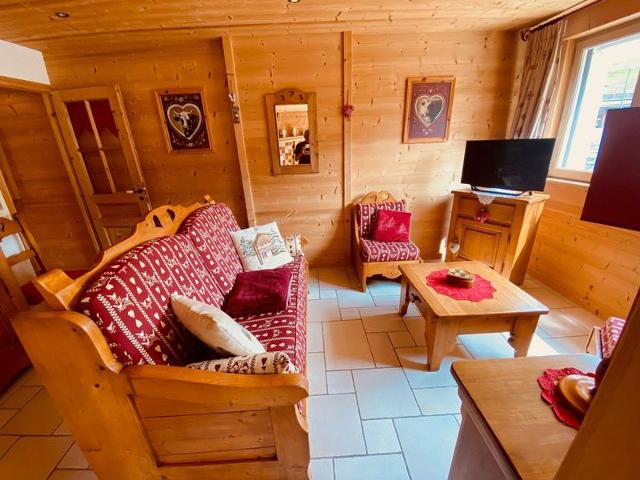 Appartement cosy 4/5 personnes, proche pistes de ski, balcon sud, parking inclus - La Clusaz FR-1-459-68 - La Clusaz