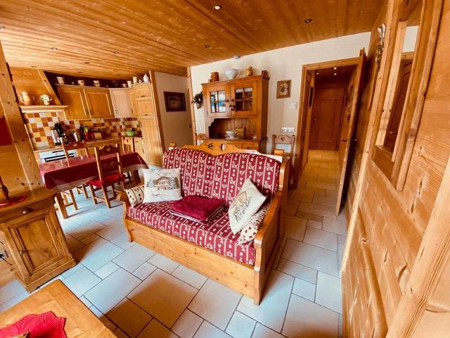 Appartement cosy 4/5 personnes, proche pistes de ski, balcon sud, parking inclus - La Clusaz FR-1-459-68 - La Clusaz