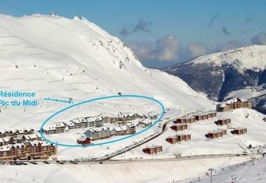 T2 4 AVEC PARKING COUVERT - RESIDENCE PIC DU MIDI - La Mongie