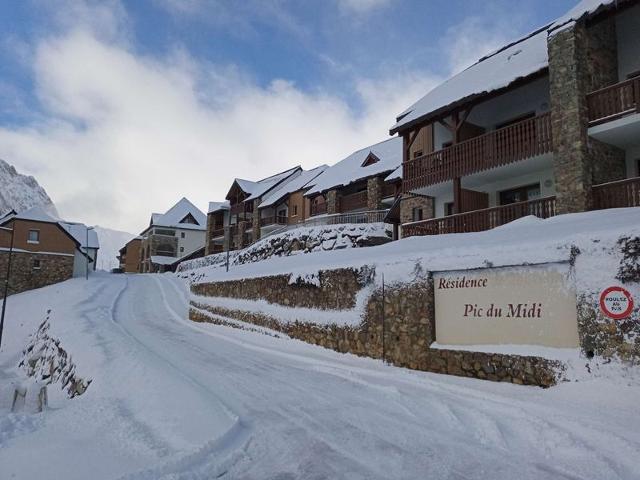 Appartement T2 avec terrasse, proche des pistes, piscine couverte, salle de fitness et services incl - La Mongie