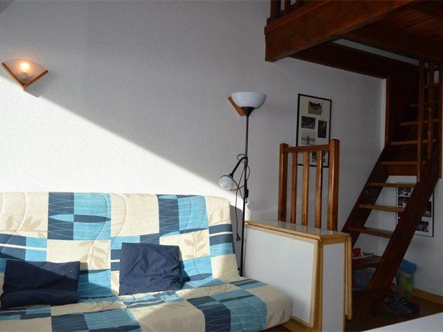 Studio mezzanine avec balcon et parking, plein sud, proche des pistes, 4 pers FR-1-580-33 - Font Romeu - Pyrénées 2000