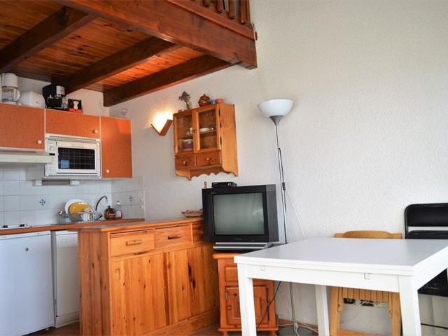 Studio mezzanine avec balcon et parking, plein sud, proche des pistes, 4 pers FR-1-580-33 - Font Romeu - Pyrénées 2000