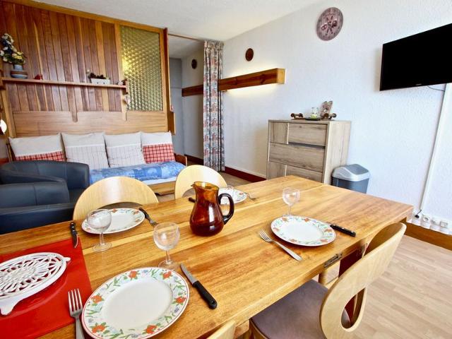 Studio cabine 27m², sud, pied des pistes, balcon, piscine été, animaux OK FR-1-549-48 - Chamrousse