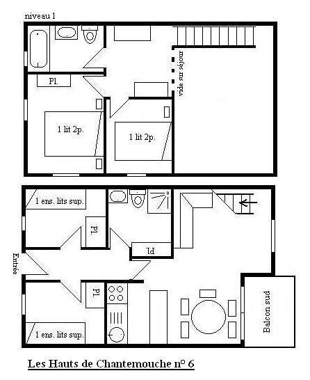 Appartement Hauts De Chantemouche MRB390-006 - Méribel Centre 1600 