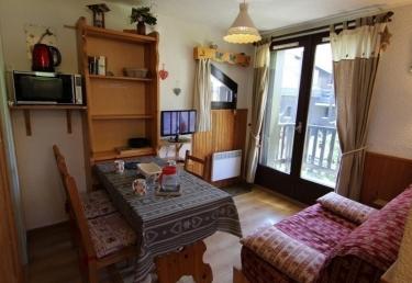 studio cabine 21 m², orienté OUEST, classé 2** - Les Saisies