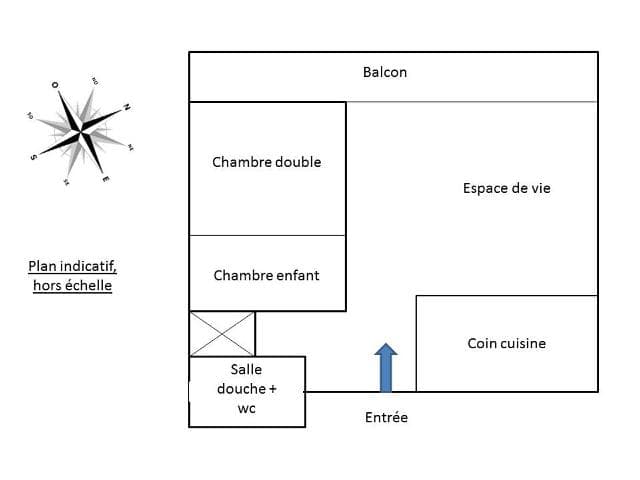 Appartement Les Gets, 2 pièces, 4 personnes - Les Gets