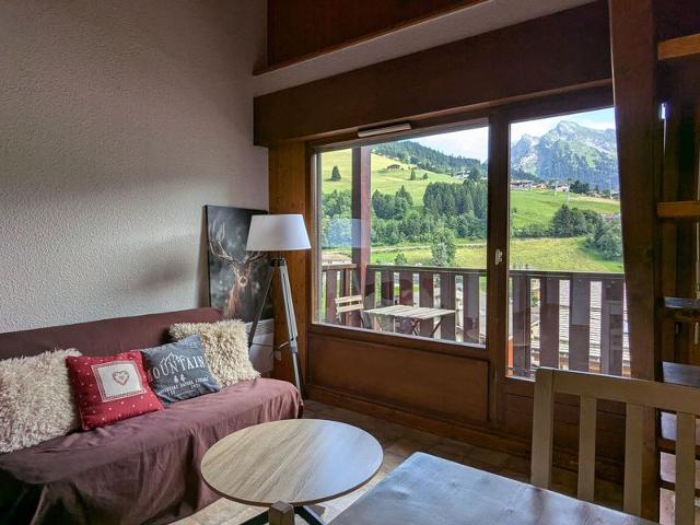 Duplex 4 pièces avec garage et balcon, centre village de La Clusaz, proche commodités et pistes ski FR-1-459-174 - La Clusaz