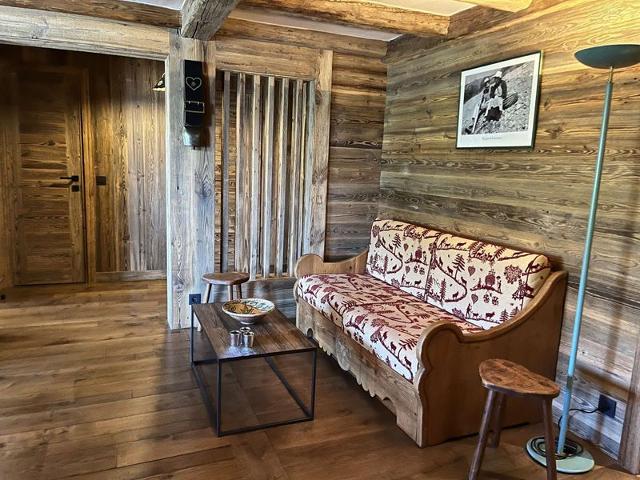 Appartement 3 pièces+cabine à Megève, près des pistes, terrasse, parking, 6 couchages FR-1-597-1 - Megève