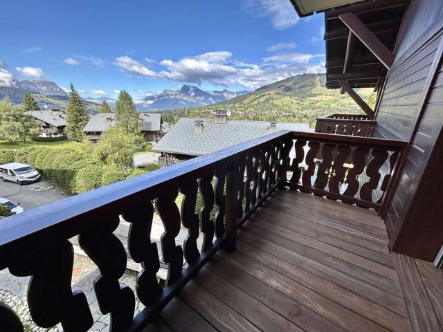 Appartement 3 pièces+cabine à Megève, près des pistes, terrasse, parking, 6 couchages FR-1-597-1 - Megève