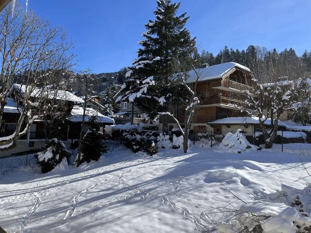 Studios + Cabine à Megève, 4 Couchages, 500m des Remontées, Balcon Sud, Parking Inclus FR-1-597-34 - Megève