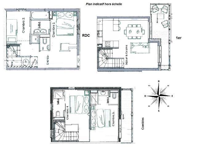 Appartement Les Gets, 4 pièces, 6 personnes - Les Gets