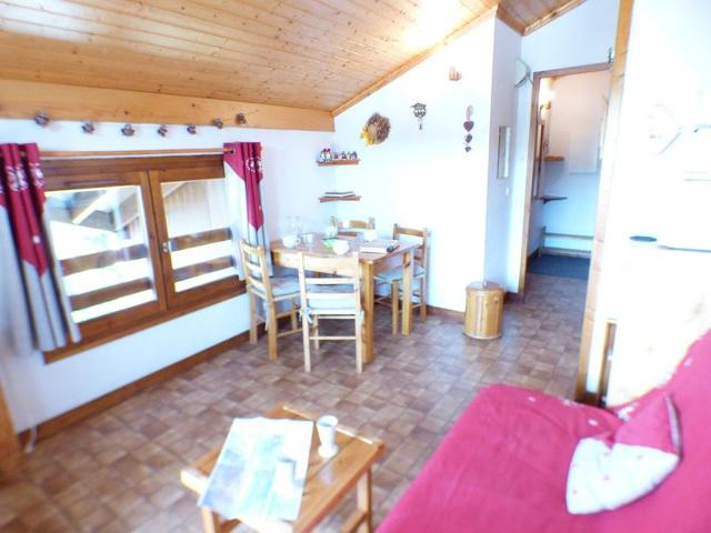 Studio cosy aux Saisies, proche pistes et commerces, 4 couchages, balcon sud-ouest FR-1-594-150 - Les Saisies