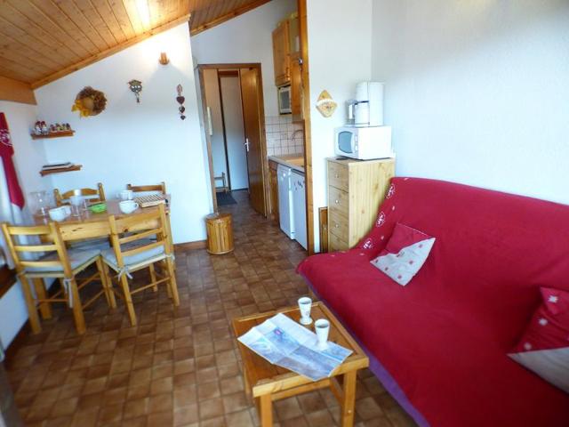 Studio cosy aux Saisies, proche pistes et commerces, 4 couchages, balcon sud-ouest FR-1-594-150 - Les Saisies