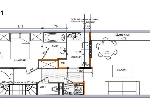 Charmant Duplex 4* aux Pieds des Pistes avec Cheminée et Services de Conciergerie FR-1-613-13 - Méribel Centre 1600 