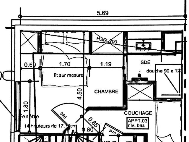 Appartement Méribel, 4 pièces, 6 personnes - Méribel Centre 1600 