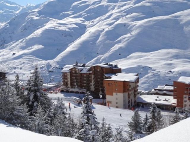 Studio 4 pers, pied des pistes - Résidence Carlines I, Les Menuires, quartier animé des Bruyères FR- - Les Menuires Bruyères