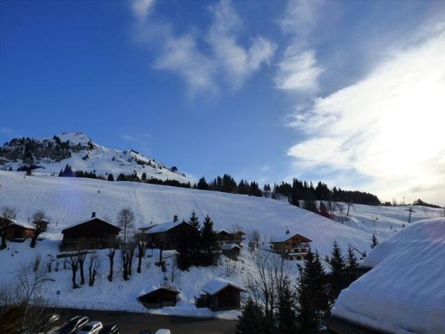 Charmant T2 + coin montagne, idéal familles, proche pistes et commerces - Garage, balcon, 6 pers. FR-1-458-142 - Le Grand Bornand