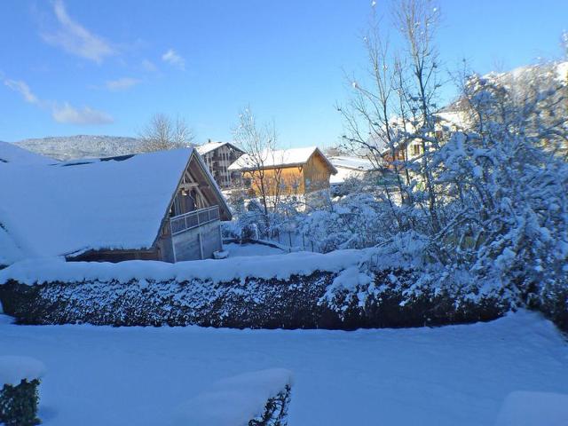 Studio cosy au cœur de Samoëns - Résidence le Septimontain, proche commodités et ski bus FR-1-629-66 - Samoëns