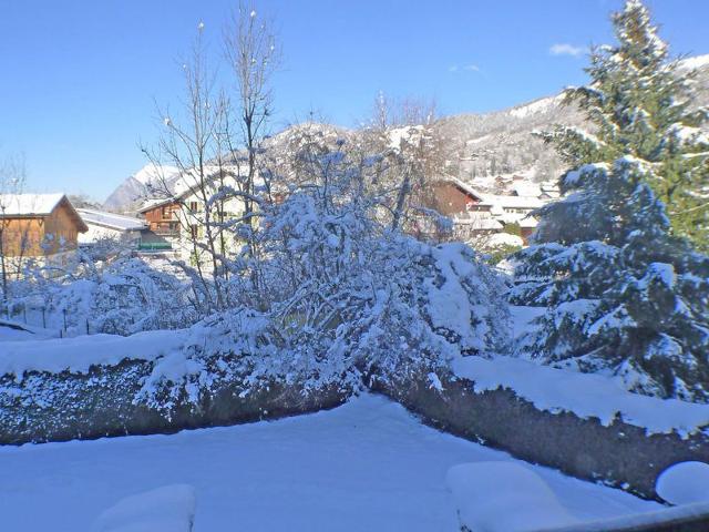 Studio cosy au cœur de Samoëns - Résidence le Septimontain, proche commodités et ski bus FR-1-629-66 - Samoëns