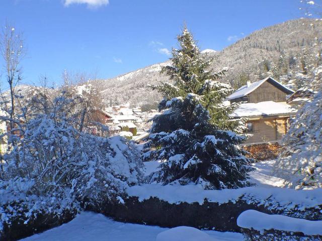 Studio cosy au cœur de Samoëns - Résidence le Septimontain, proche commodités et ski bus FR-1-629-66 - Samoëns