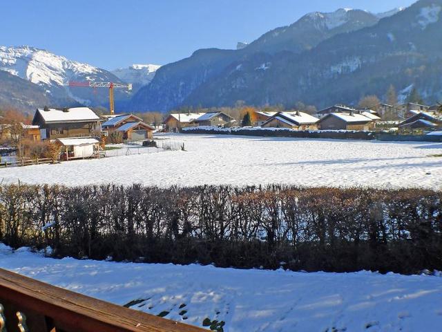 Charmant appartement 2 pièces mezzanine avec balcon, parking et casier à skis FR-1-629-38 - Samoëns