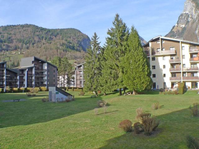 2 pièces cabine lumineux, proche centre Samoëns, animaux acceptés, parking, balcon FR-1-629-22 - Samoëns