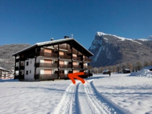 Grand studio avec balcon, animaux admis et parking à Samoëns FR-1-629-34 - Samoëns