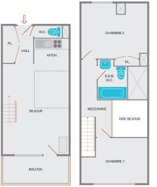 Appartement Chanteneige 2 CH100-2C - Le Grand Bornand