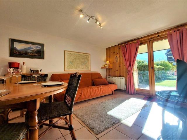 Appartement T2 cosy avec jardinet, proche centre et skibus, WiFi, parking et équipements complets FR - Samoëns