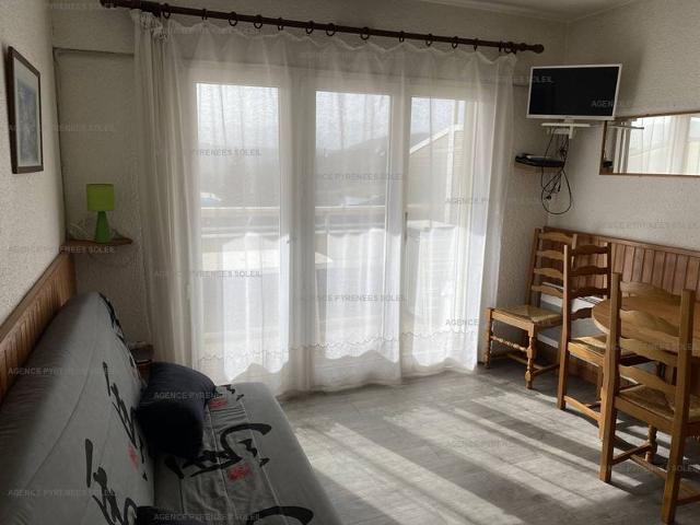 Studio cabine 4 pers, proche pistes, balcon, ascenseur, centre FR-1-295-181 - Les Angles