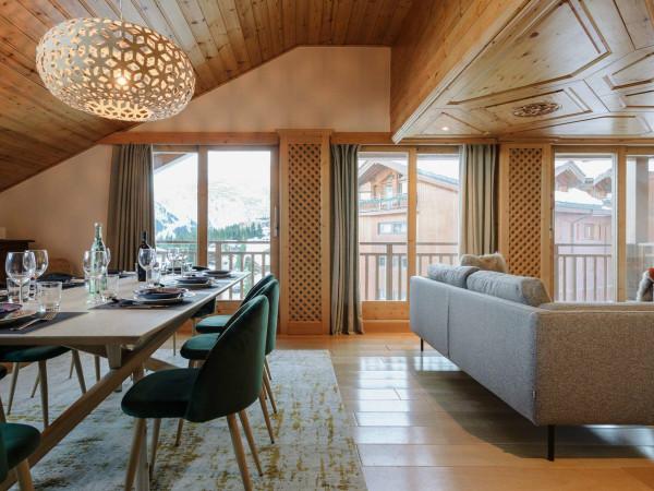 99m² duplex - Courchevel 1850 - 6 personnes - skis aux pieds - Courchevel 1850