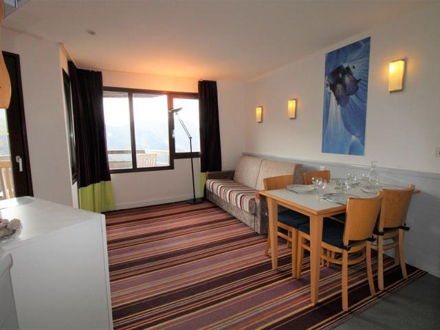 Avoriaz: Studio cabine 4 pers, cuisine équipée, wifi, balcon, casier à skis FR-1-633-36 - Avoriaz